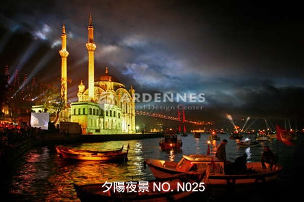 夕陽夜景N025