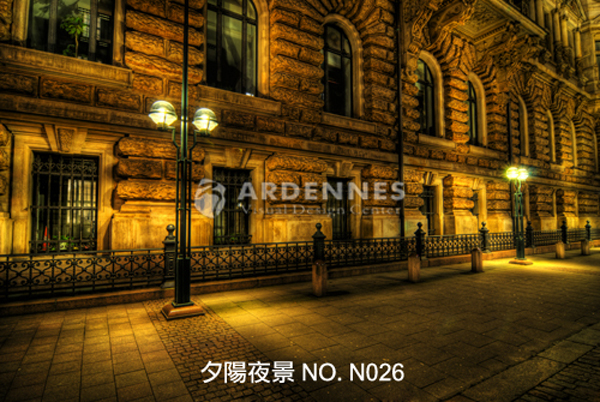夕陽夜景N026